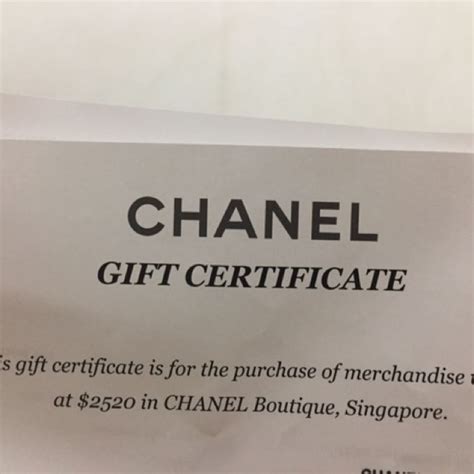 chanel birthday card|Chanel gift voucher australia.